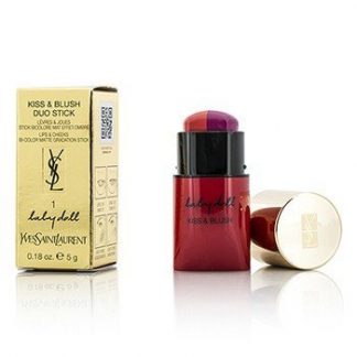 YVES SAINT LAURENT BABY DOLL KISS &AMP; BLUSH DUO STICK - # 1 FROM MARRAKESH TO PARIS  5G/0.18OZ