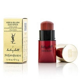 YVES SAINT LAURENT BABY DOLL KISS &AMP; BLUSH DUO STICK - # 7 FROM MILD TO SPICY  5G/0.18OZ