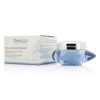 THALGO COLD CREAM MARINE NUTRI-SOOTHING RICH CREAM - FOR  DRY, SENSITIVE SKIN  50ML/1.69OZ