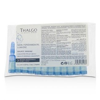 THALGO SOURCE MARINE ABSOLUTE RADIANCE CONCENTRATE - FOR DULL &AMP; TIRED SKIN (SALON SIZE; IN PACK)  12X1.2ML/0.04OZ