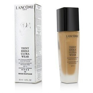 LANCOME TEINT IDOLE ULTRA WEAR 24H WEAR &AMP; COMFORT FOUNDATION SPF 15 - # 03 BEIGE DIAPHANE  30ML/1OZ