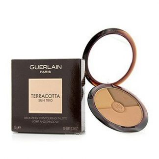 GUERLAIN TERRACOTTA SUN TRIO BRONZING CONTOURING PALETTE - DEEP  10G/0.35OZ