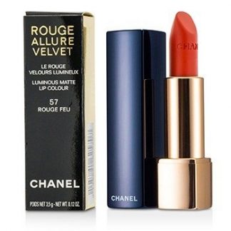 CHANEL ROUGE ALLURE VELVET - # 57 ROUGE FEU  3.5G/0.12OZ