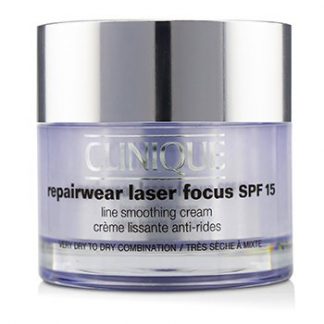 CLINIQUE REPAIRWEAR LASER FOCUS LINE SMOOTHING CREAM SPF 15 - VERY DRY TO DRY COMBINATION  50ML/1.7OZ