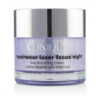 CLINIQUE REPAIRWEAR LASER FOCUS NIGHT LINE SMOOTHING CREAM - COMBINATION OILY TO OILY  50ML/1.7OZ