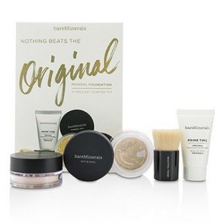 BAREMINERALS GET STARTED MINERAL FOUNDATION KIT - # 03 FAIRLY LIGHT  4PCS