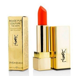 YVES SAINT LAURENT ROUGE PUR COUTURE THE MATS - # 220 CRAZY TANGERINE  3.8G/0.13OZ