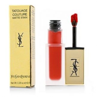 YVES SAINT LAURENT TATOUAGE COUTURE MATTE STAIN - # 1 ROUGE TATOUAGE  6ML/0.2OZ