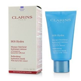 CLARINS SOS HYDRA REFRESHING HYDRATION MASK WITH LEAF OF LIFE EXTRACT - FOR DEHYDRATED SKIN  75ML/2.3OZ