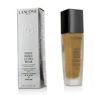 LANCOME TEINT IDOLE ULTRA WEAR 24H WEAR &AMP; COMFORT FOUNDATION SPF 15 - # 10 PRALINE  30ML/1OZ