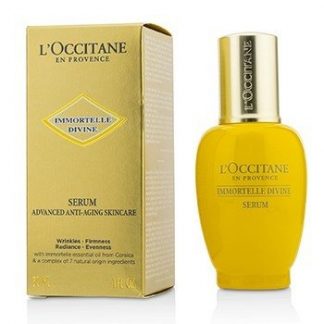 L'OCCITANE IMMORTELLE DIVINE SERUM - ADVANCED ANTI-AGING SKINCARE  30ML/1OZ