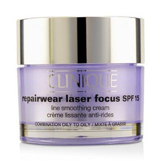 CLINIQUE REPAIRWEAR LASER FOCUS LINE SMOOTHING CREAM SPF 15 - COMBINATION OILY TO OILY  50ML/1.7OZ