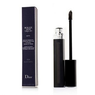 CHRISTIAN DIOR ROUGE DIOR LIQUID LIP STAIN - # 908 BLACK MATTE (BLACK)  6ML/0.2OZ