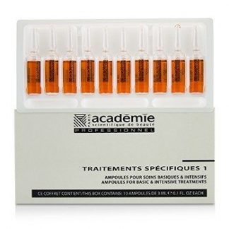ACADEMIE SPECIFIC TREATMENTS 1 AMPOULES ROUGEURS DIFFUSES - SALON PRODUCT  10X3ML/0.1OZ