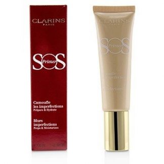 CLARINS SOS PRIMER - # 02 PEACH (BLURS IMPERFECTIONS)  30ML/1OZ