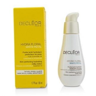 DECLEOR HYDRA FLORAL WHITE PETAL ROMAN CHAMOMILE SKIN PERFECTING HYDRATING MILKY LOTION  50ML/1.7OZ