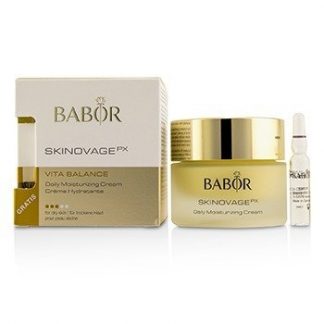 BABOR SKINOVAGE PX VITA BALANCE DAILY MOISTURIZING CREAM (WITH FREE COLLAGEN BOOSTER FLUID 2ML) - FOR DRY SKIN  50ML/1.7OZ