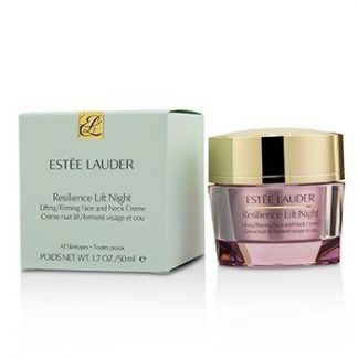 ESTEE LAUDER RESILIENCE LIFT NIGHT LIFTING/ FIRMING FACE &AMP; NECK CREME - FOR ALL SKIN TYPES  50ML/1.7OZ
