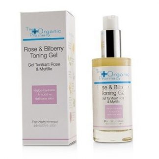 THE ORGANIC PHARMACY ROSE &AMP; BILBERRY TONING GEL - FOR DEHYDRATED SENSITIVE SKIN  50ML/1.7OZ