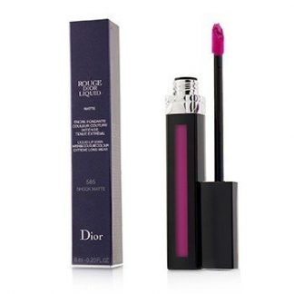 CHRISTIAN DIOR ROUGE DIOR LIQUID LIP STAIN - # 585 SHOCK MATTE (MAGENTA)  6ML/0.2OZ