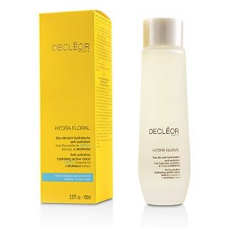 DECLEOR HYDRA FLORAL NEROLI &AMP; MORINGA ANTI-POLLUTION HYDRATING ACTIVE LOTION - NORMAL TO DRY SKIN  100ML/3.3OZ