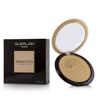 GUERLAIN TERRACOTTA SUMMER GLOW FACE HIGHLIGHTER POWDER - # GOLDEN GLOW  10G/0.3OZ