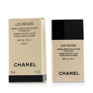 CHANEL LES BEIGES SHEER HEALTHY GLOW TINTED MOISTURIZER SPF 30 - # LIGHT  30ML/1OZ