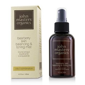 JOHN MASTERS ORGANICS BEARBERRY OILY SKIN BALANCING &AMP; TONING MIST (FOR OILY/ COMBINATION SKIN)  125ML/4.2OZ