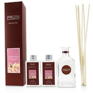 THE CANDLE COMPANY (CARROLL &AMP; CHAN) REED DIFFUSER - CHAMPAGNE ROSE  200ML/6.76OZ