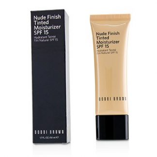 BOBBI BROWN NUDE FINISH TINTED MOISTURIZER SPF 15 - # MEDIUM TINT  50ML/1.7OZ