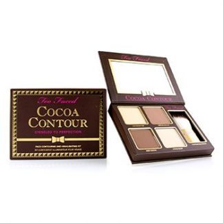 TOO FACED COCOA CONTOUR FACE CONTOURING AND HIGHLIGHTING KIT - # MEDIUM TO DEEP  -