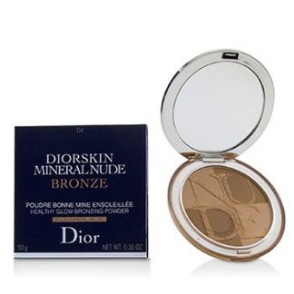 CHRISTIAN DIOR DIORSKIN MINERAL NUDE BRONZE HEALTHY GLOW BRONZING POWDER - # 04 WARM SUNRISE  10G/0.35OZ