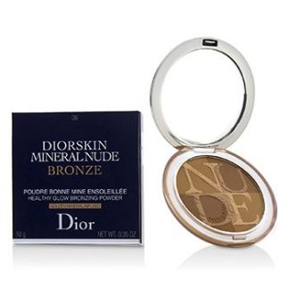 CHRISTIAN DIOR DIORSKIN MINERAL NUDE BRONZE HEALTHY GLOW BRONZING POWDER - # 06 WARM SUNDOWN  10G/0.35OZ