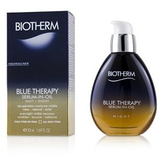 BIOTHERM BLUE THERAPY SERUM-IN-OIL NIGHT - FOR ALL SKIN TYPES  50ML/1.69OZ