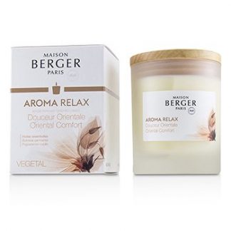 LAMPE BERGER SCENTED CANDLE -  AROMA RELAX (POGOSTEMON CABLIN)  180G/6.3OZ