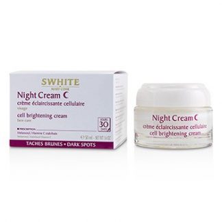 MARY COHR SWHITE NIGHT CREAM - CELL BRIGHTENING CREAM  50ML/1.6OZ