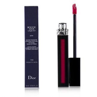 CHRISTIAN DIOR ROUGE DIOR LIQUID LIP STAIN - # 788 FRENETIC SATIN (RASPBERRY PINK)  6ML/0.2OZ