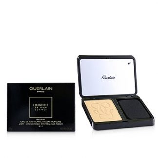 GUERLAIN LINGERIE DE PEAU MAT ALIVE BUILDABLE COMPACT POWDER FOUNDATION SPF 15 - # 04N MEDIUM  8.5G/0.29OZ