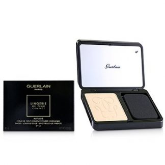 GUERLAIN LINGERIE DE PEAU MAT ALIVE BUILDABLE COMPACT POWDER FOUNDATION SPF 15 - # 02C LIGHT COOL  8.5G/0.29OZ