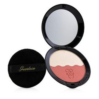 GUERLAIN TWO TONE BLUSH (BLUSH &AMP; HIGHLIGHTER) - # 03 SOFT CORAL  6.5G/0.22OZ