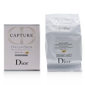 CHRISTIAN DIOR CAPTURE DREAMSKIN MOIST &AMP; PERFECT CUSHION SPF 50 REFILL - # 020 (LIGHT BEIGE)  15G/0.5OZ