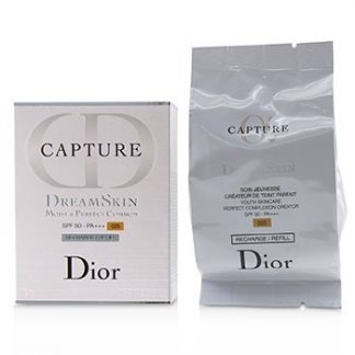 CHRISTIAN DIOR CAPTURE DREAMSKIN MOIST &AMP; PERFECT CUSHION SPF 50 REFILL - # 025 (SOFT BEIGE)  15G/0.5OZ