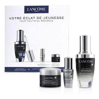 LANCOME GENIFIQUE YOUR YOUTHFUL RADIANCE SET: GENIFIQUE CONCENTRATE 30ML + GENIFIQUE YEUX LIGHT-PEARL 5ML + GENIFIQUE CREAM 15ML  3PCS