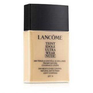 LANCOME TEINT IDOLE ULTRA WEAR NUDE FOUNDATION SPF19 - # 01 BEIGE ALBATRE  40ML/1.3OZ