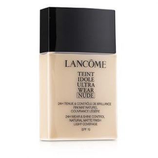 LANCOME TEINT IDOLE ULTRA WEAR NUDE FOUNDATION SPF19 - # 010 BEIGE PORCELAINE  40ML/1.3OZ