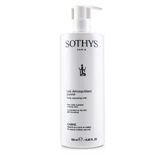 SOTHYS PURITY CLEANSING MILK - FOR COMBINATION TO OILY SKIN , WITH IRIS EXTRACT (SALON SIZE)  500ML/16.9OZ