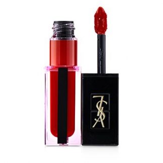 YVES SAINT LAURENT ROUGE PUR COUTURE VERNIS Ã€ LÃ¨VRES WATER STAIN - # 612 ROUGE DÃ©LUGE  5.9ML/0.20OZ