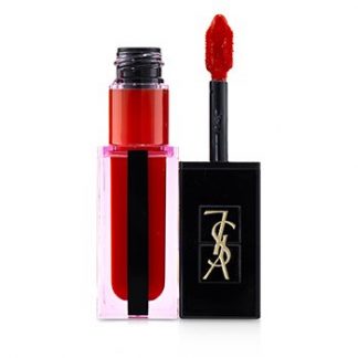 YVES SAINT LAURENT ROUGE PUR COUTURE VERNIS Ã€ LÃ¨VRES WATER STAIN - # 618 WET VERMILION  5.9ML/0.20OZ