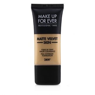 MAKE UP FOR EVER MATTE VELVET SKIN FULL COVERAGE FOUNDATION - # Y335 (DARK SAND)  30ML/1OZ