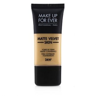 MAKE UP FOR EVER MATTE VELVET SKIN FULL COVERAGE FOUNDATION - # Y345 (NATURAL BEIGE)  30ML/1OZ